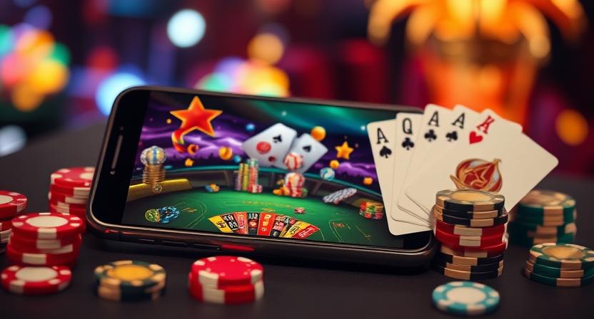 555RR mobile casino app interface