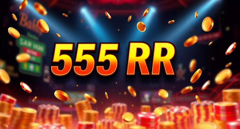 555RR casino online gaming interface